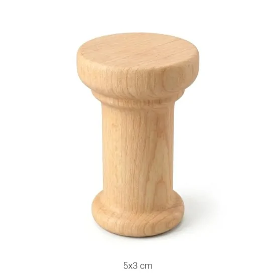 FT40 Torna Ayak (5 cm) Ahşap Boyanabilir Obje
