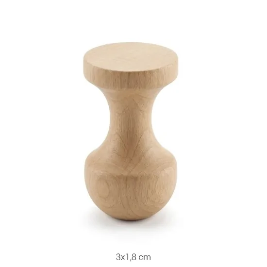 FT49 Torna Ayak Ahşap Boyanabilir Obje