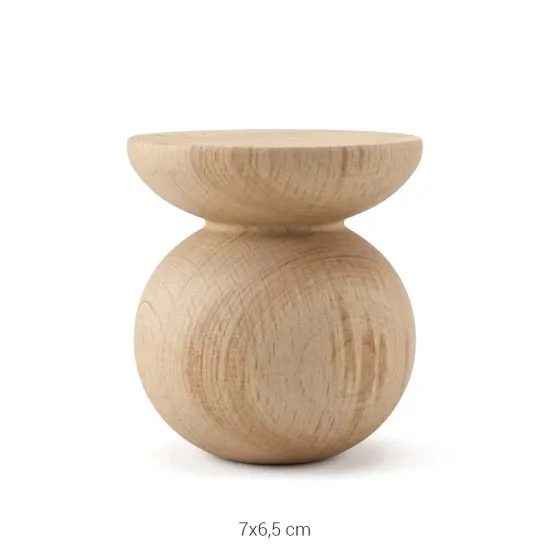 FT51 Torna Ayak Ahşap Boyanabilir Obje