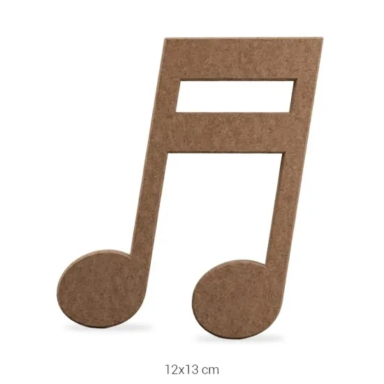 H092 Nota Ahşap Boyanabilir Obje