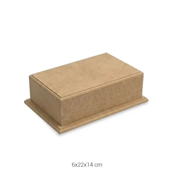 KU284 Puro Kutusu Ahşap Boyanabilir Obje