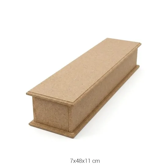 KU286 Şiş Kutusu Ahşap Boyanabilir Obje