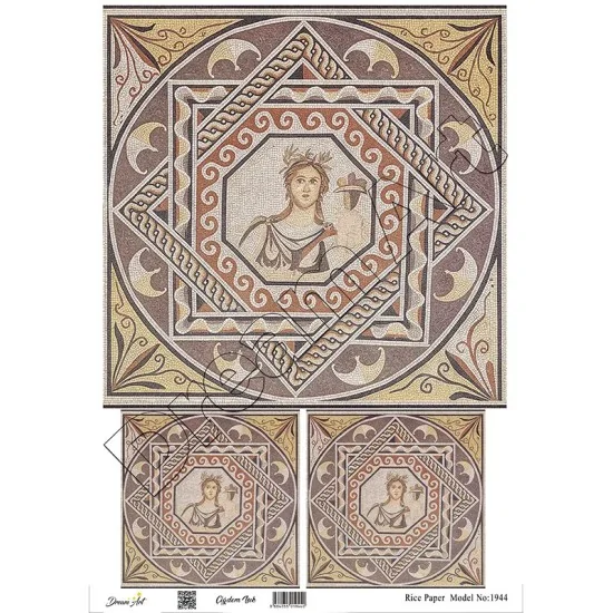 Model 1944 DreamArt Pirinç Dekopaj Kağıdı