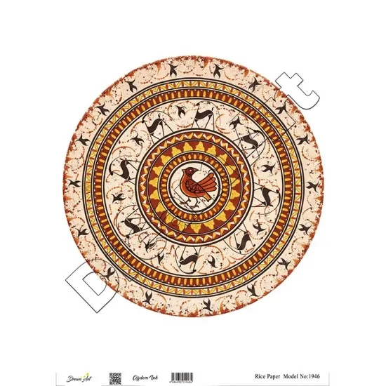 Model 1946 DreamArt Pirinç Dekopaj Kağıdı