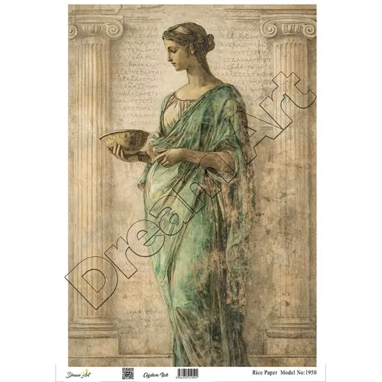 Model 1950 DreamArt Pirinç Dekopaj Kağıdı