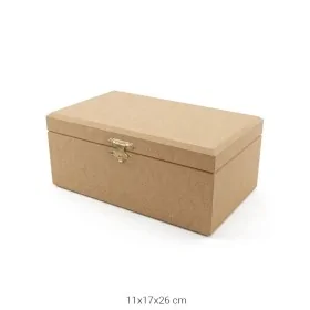 KU350 BÜYÜK KLİPSLİ DİKDÖRTGEN KUTU