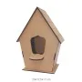 L317 Demonte Orta Boy Kuş Evi Ahşap Boyanabilir Obje