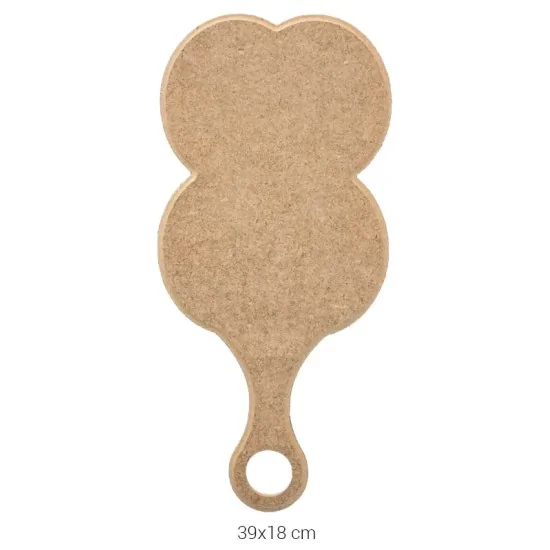 L363 Sunumluk Ahşap Boyanabilir Obje