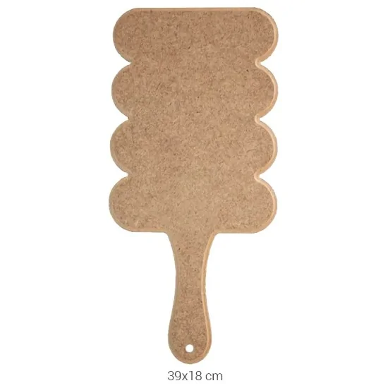 L370 Sunumluk Ahşap Boyanabilir Obje