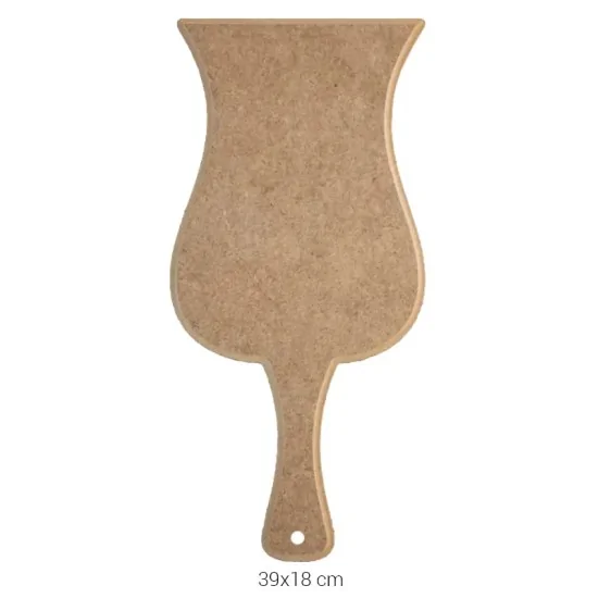 L371 Sunumluk Ahşap Boyanabilir Obje