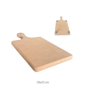 L405 Dikdörtgen Tekerlekli Sunumluk Ahşap Boyanabilir Obje