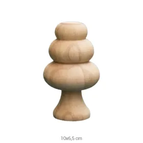 PD25 Ağaç 10 cm Ahşap Boyanabilir Obje