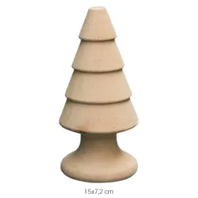 PD28 Ağaç 15 cm Ahşap Boyanabilir Obje