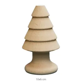 PD29 Ağaç 10 cm Ahşap Boyanabilir Obje