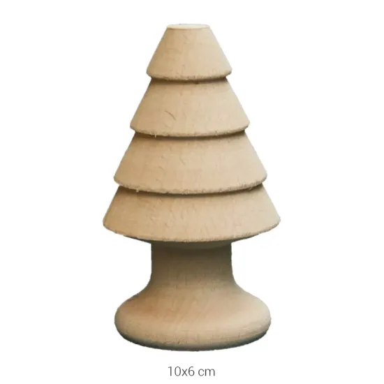 PD29 Ağaç 10 cm Ahşap Boyanabilir Obje