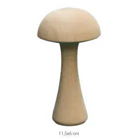 PD32 Mantar 11.5 cm Ahşap Boyanabilir Obje