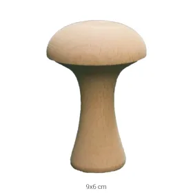 PD33 Mantar 9 cm Ahşap Boyanabilir Obje