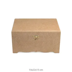 SA416 Düz Sandık Ahşap Boyanabilir Obje