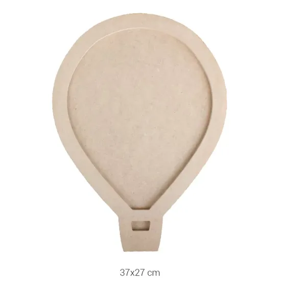 SN04 Balon Pano Ahşap Boyanabilir Obje