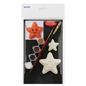 BS009 Deniz Yıldızı Mini Akrilik Boyama Seti - Çocuklar için Boyama Seti