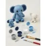 BS010 Yavru Fil Mini Akrilik Boyama Seti - Çocuklar için Boyama Seti