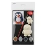 BS011 Penguen Mini Akrilik Boyama Seti - Çocuklar için Boyama Seti