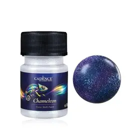 CHM04 Chameleon Renk Değiştiren Metalik Boya 30ML (Kırmızı-Mor-Mavi)