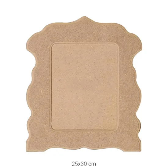 ÇER105 Büyük Resim Çerçevesi Ahşap Boyanabilir Obje