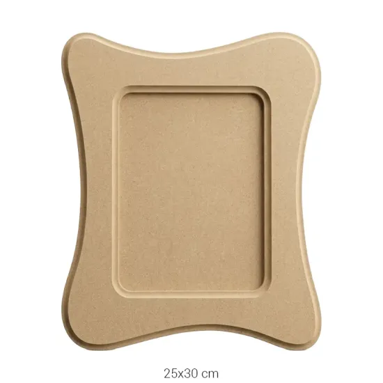 ÇER107 Büyük Resim Çerçevesi Ahşap Boyanabilir Obje