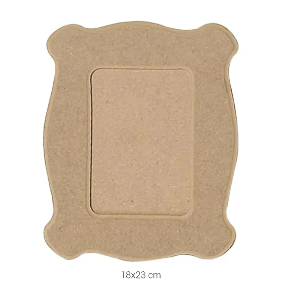 ÇER108 Küçük Resim Çerçevesi Ahşap Boyanabilir Obje