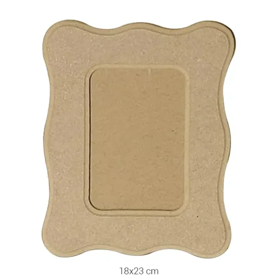 ÇER109 Küçük Resim Çerçevesi Ahşap Boyanabilir Obje