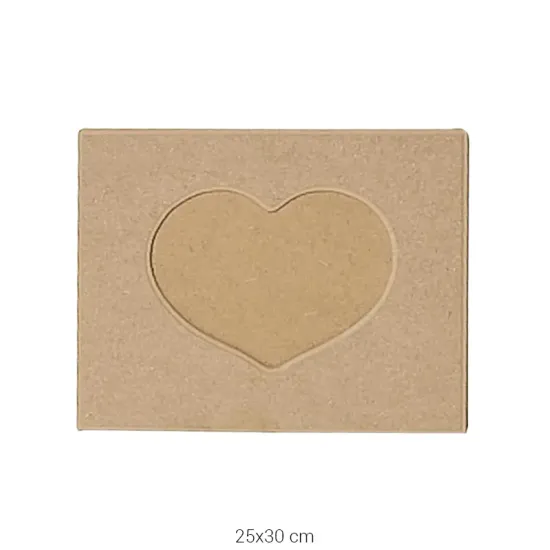 ÇER110 Büyük Resim Çerçevesi Ahşap Boyanabilir Obje