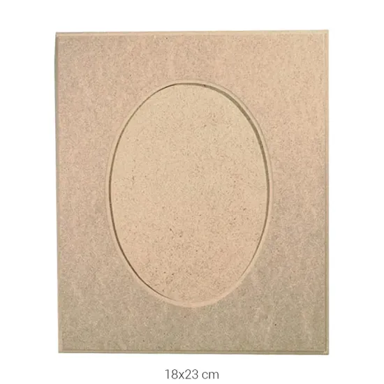 ÇER112 Küçük Resim Çerçevesi Ahşap Boyanabilir Obje