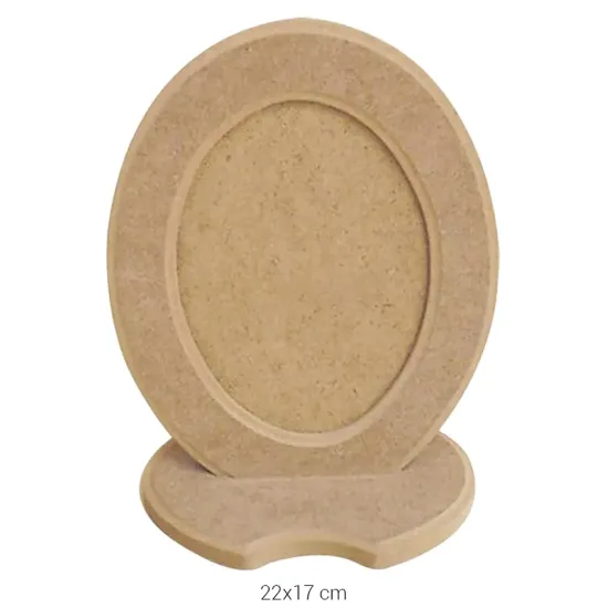 ÇER118 Ayaklı Resim Çerçevesi Ahşap Boyanabilir Obje