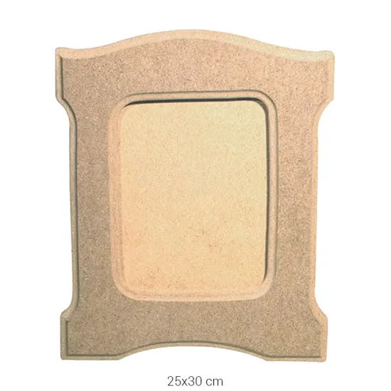 ÇER119 Büyük Resim Çerçevesi Ahşap Boyanabilir Obje