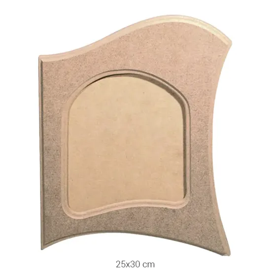 ÇER120 Büyük Resim Çerçevesi Ahşap Boyanabilir Obje