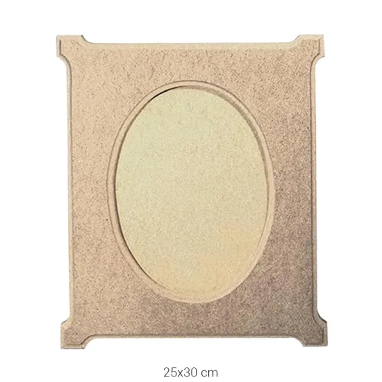 ÇER121 Büyük Resim Çerçevesi Ahşap Boyanabilir Obje