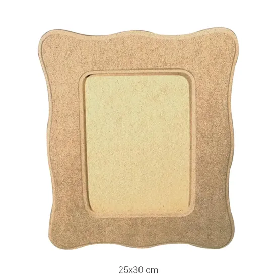 ÇER122 Büyük Resim Çerçevesi Ahşap Boyanabilir Obje