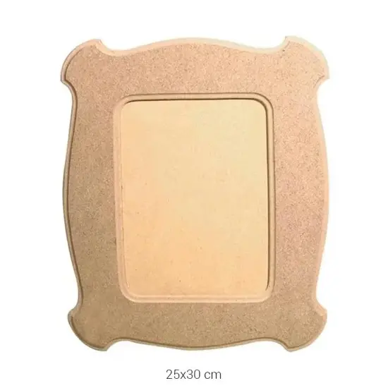 ÇER123 Büyük Resim Çerçevesi Ahşap Boyanabilir Obje