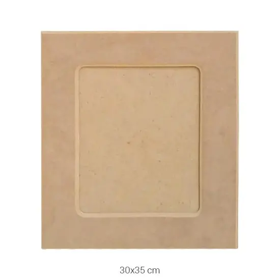 ÇER126 Resim Çerçevesi Ahşap Boyanabilir Obje