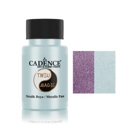 TM02 Mavi - Kırmızı Twin Magic Metalik Boya 50ML