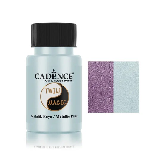 TM02 Mavi - Kırmızı Twin Magic Metalik Boya 50ML