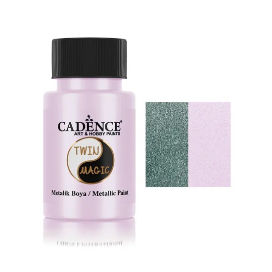 TM05 Yeşil - Mor Twin Magic Metalik Boya 50ML