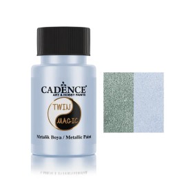 TM06 Yeşil - Mavi Twin Magic Metalik Boya 50ML