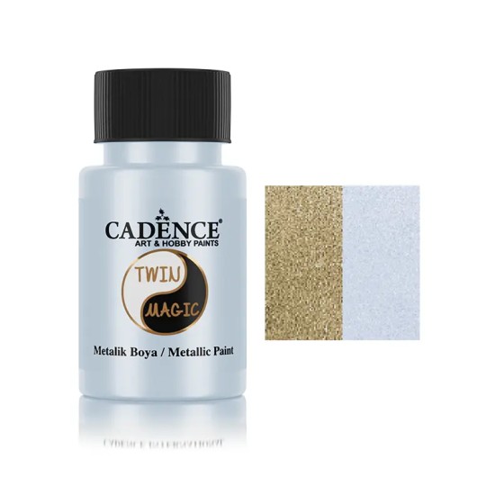 TM19 Altın - Aqua Twin Magic Metalik Boya 50ML
