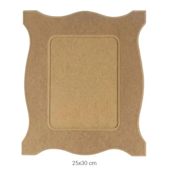 ÇER133 Büyük Resim Çerçevesi Ahşap Boyanabilir Obje