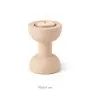 ŞA16 Şamdan (10 cm) Ahşap Boyanabilir Obje