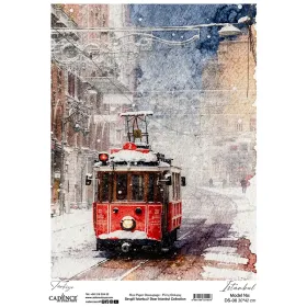 DS06 Sevgili İstanbul Cadence Pirinç Dekopaj Kağıdı 30X42cm