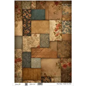 Model 1964 DreamArt Pirinç Dekopaj Kağıdı