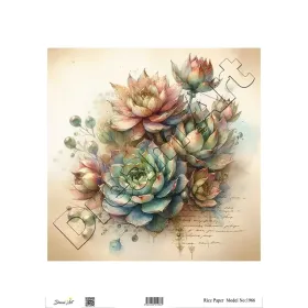 Model 1966 DreamArt Pirinç Dekopaj Kağıdı